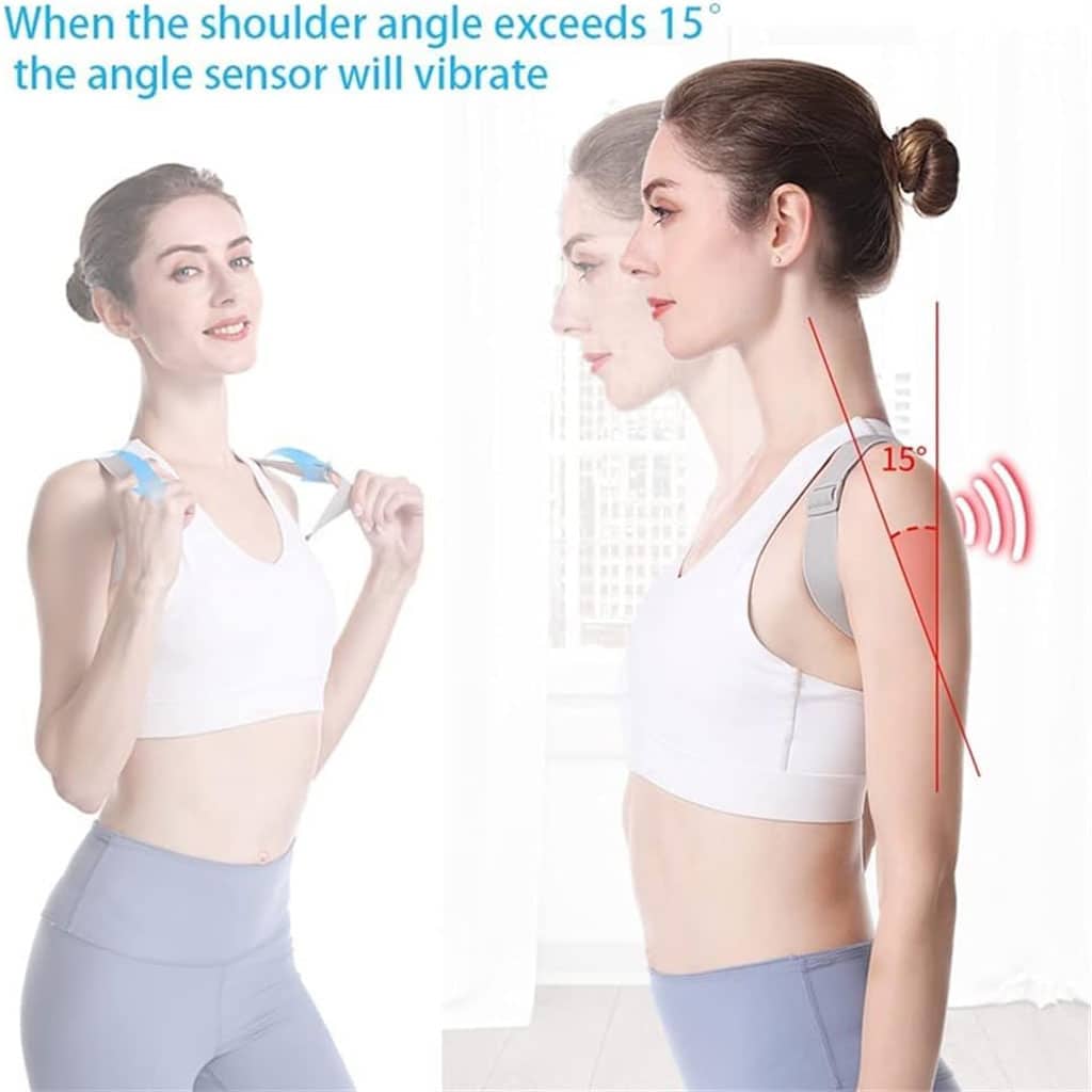 Ceinture de Correction de Posture Intelligente avec Vibration – حزام تصحيح وضعية الظهر - Sport - صورة 2