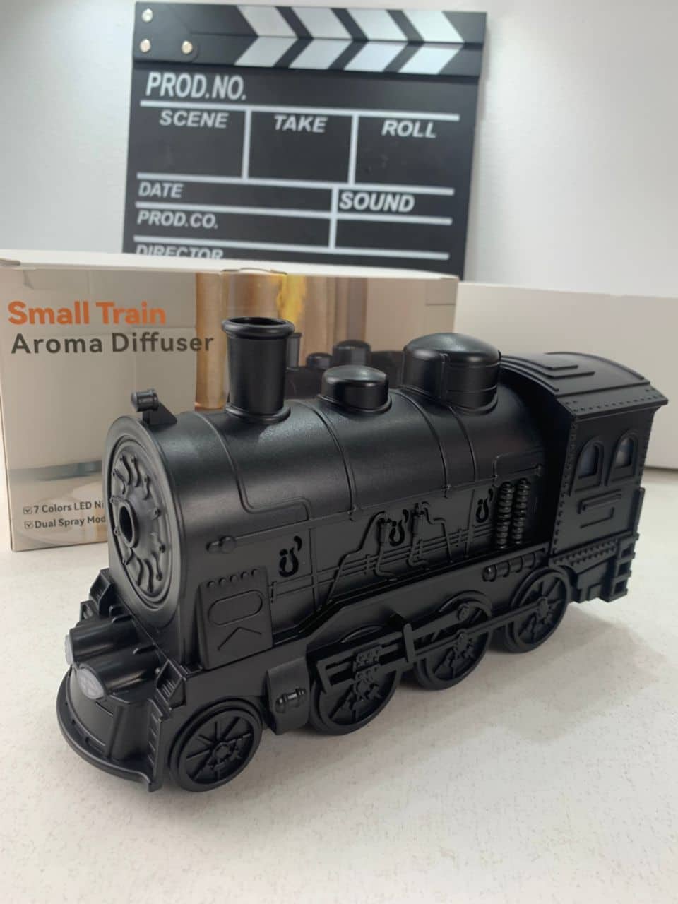 Train Diffuseur D Huiles Essentielles et Humidificateur Ultra-Silencieux de 300ml – معطر جو على شكل قطار - Décoration - صورة 9