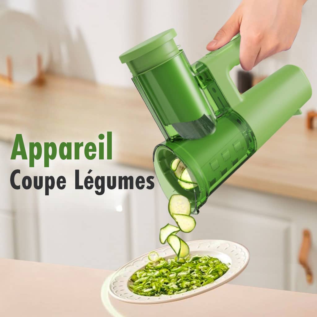 Trancheuse à électrique multifonctionnelle pour légumes et fruits – جهاز تقطيع الخضر والفواكه