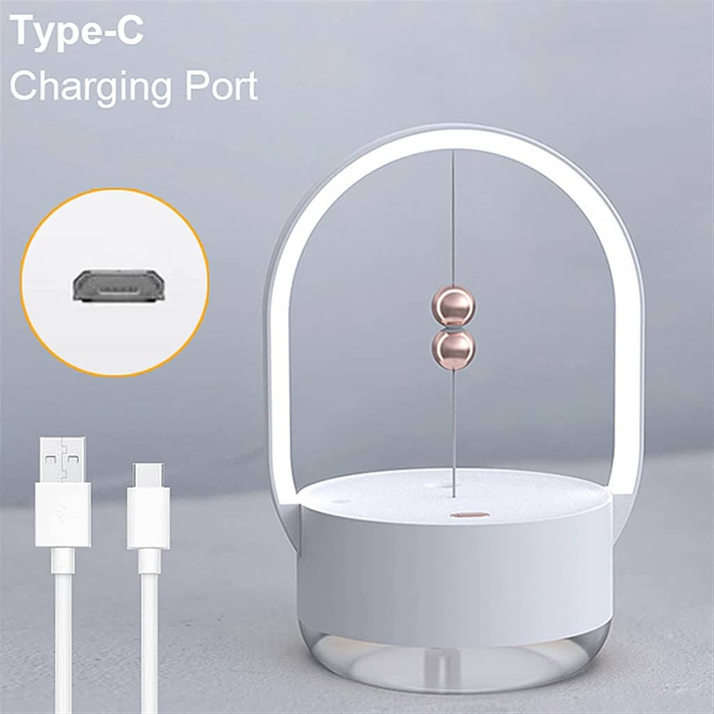 Humidificateur à brume de 350 ml portatifs avec veilleuse rechargeable USB – معطر جو مع مصباح 2في1 - Décoration - صورة 4
