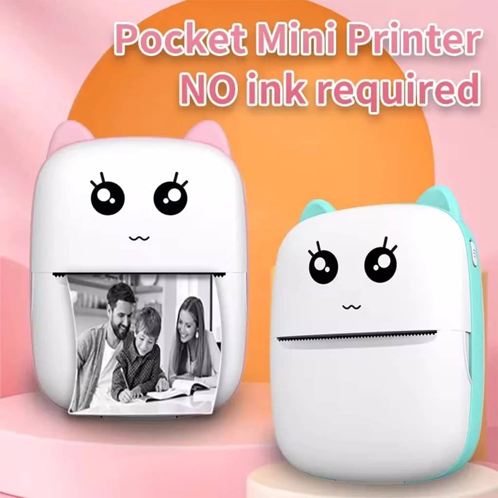 Mini imprimante Thermique Bluetooth sans Fil pour Smartphone – طابعة حرارية لاسلكية - Électronique - صورة 3