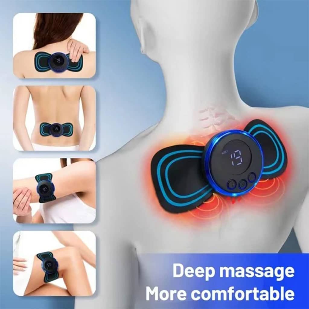 Mini masseur de cou électrique à impulsions amélioré – جهاز تدليك العنق - Soins et Beauté - صورة 5