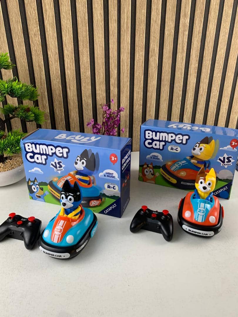 Voiture Télécommandée Crash Bumper Rechargeable 2Pcs pour Enfants – لعبة سيارات اللاسلكية للأطفال - Jouet & Gaming - صورة 6