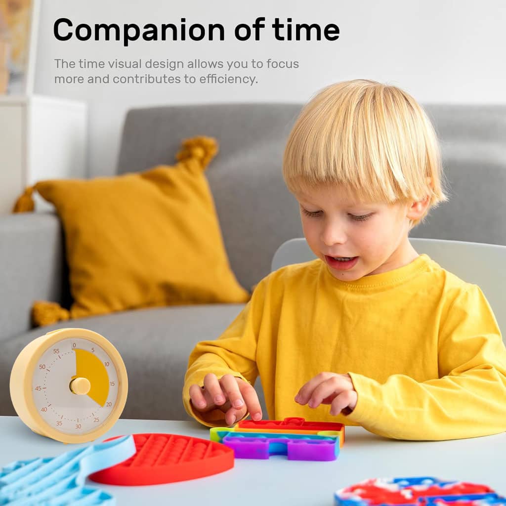 Minuteur visuel 60 minutes outil de gestion du temps multifonctions - Cuisine - صورة 3
