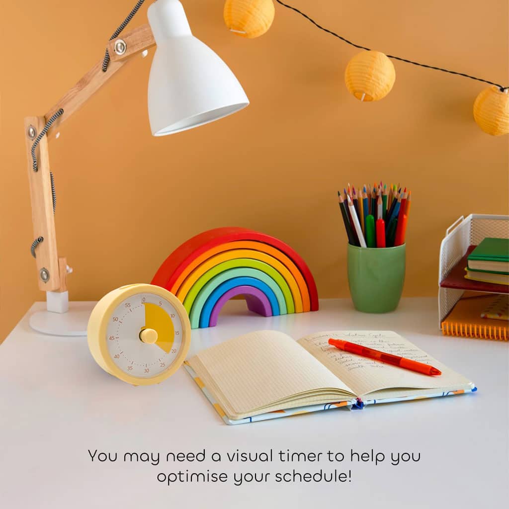 Minuteur visuel 60 minutes outil de gestion du temps multifonctions - Cuisine - صورة 5