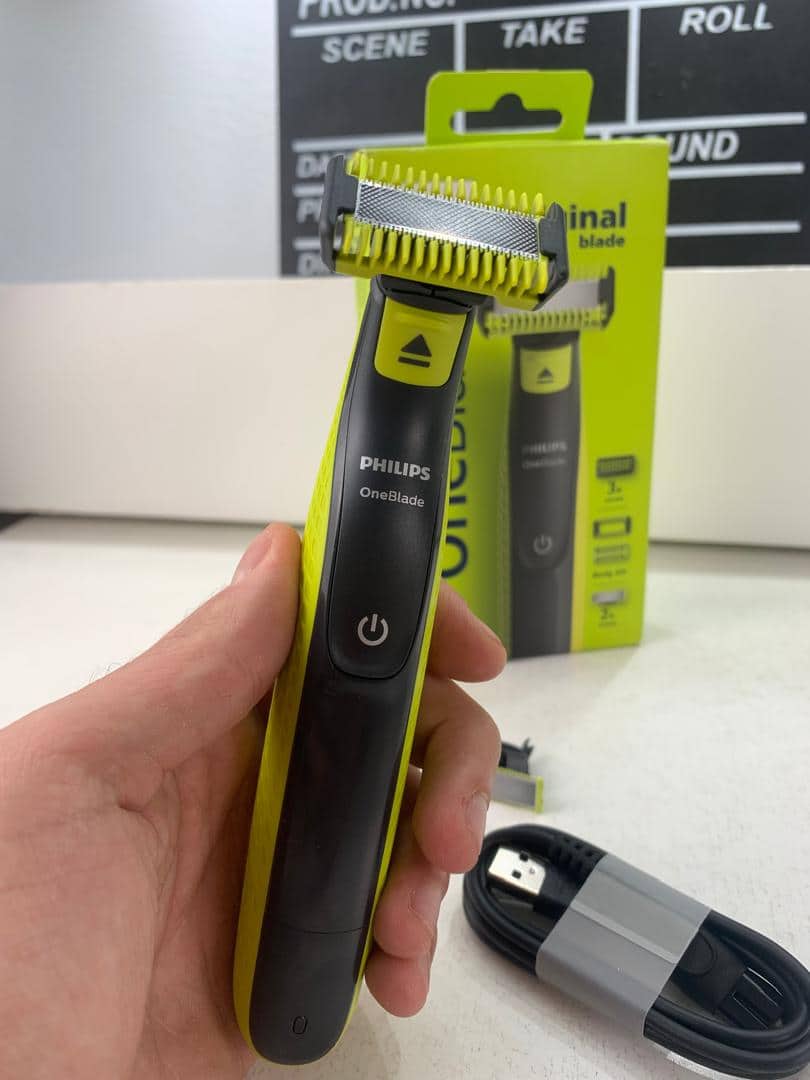 Philips OneBlade QP2824/10 Tondeuse Rechargeable Original – ماكينة حلاقة أصلية للرجال - Soins et Beauté - صورة 7