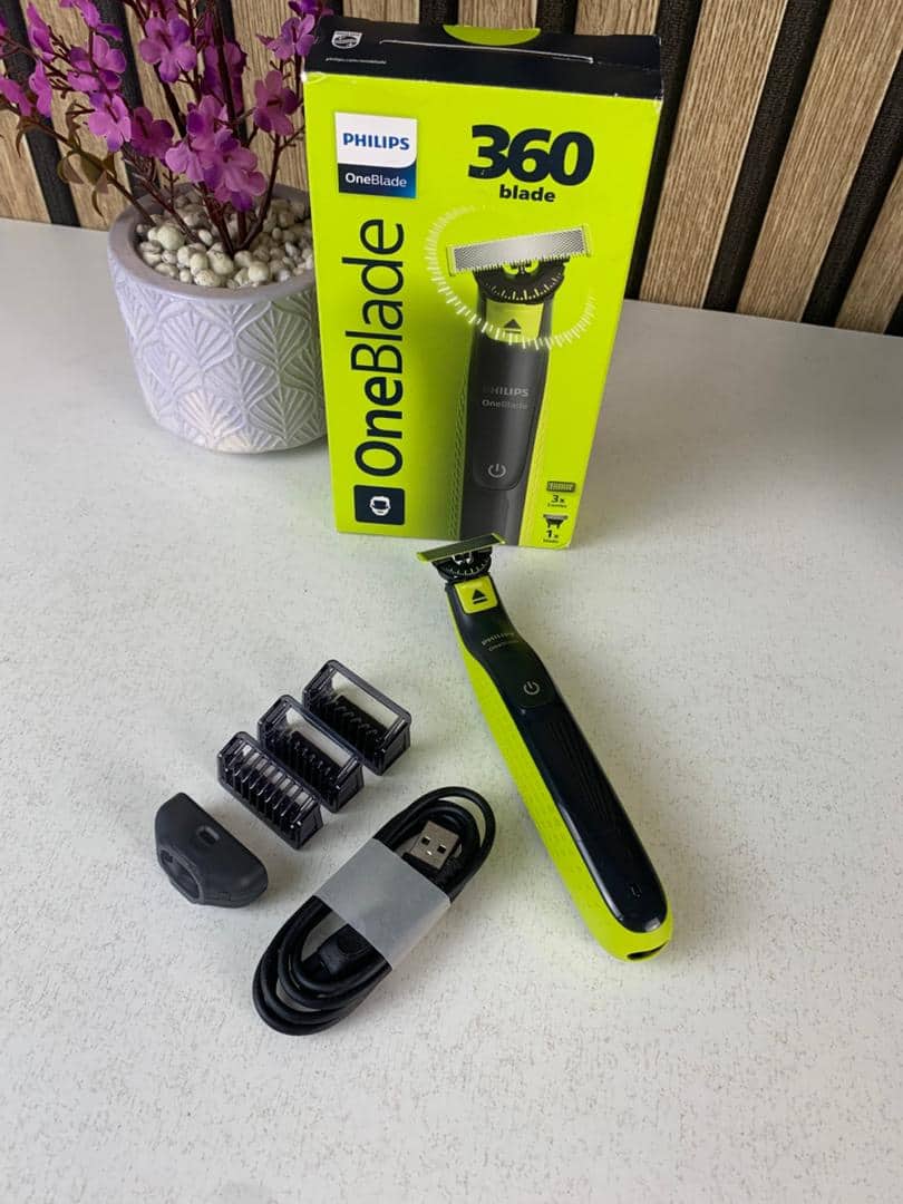 Philips OneBlade QP2427/23 Tondeuse Rechargeable Original – ماكينة حلاقة أصلية للرجال - Électronique - صورة 9