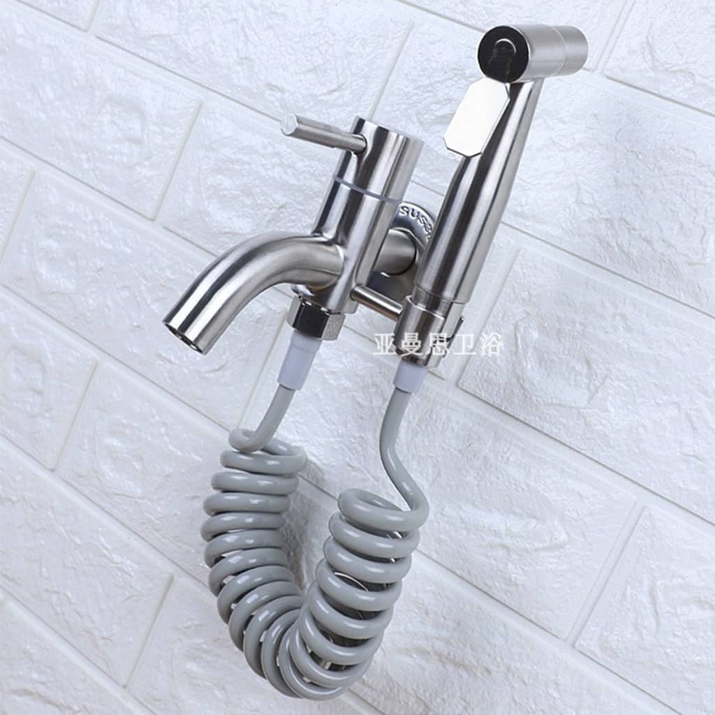 Pulvérisateur De Toilette À Haute Pression Avec Le Kit De Robinet V2 – رشاش مع صنبور حمام - Maison - صورة 3