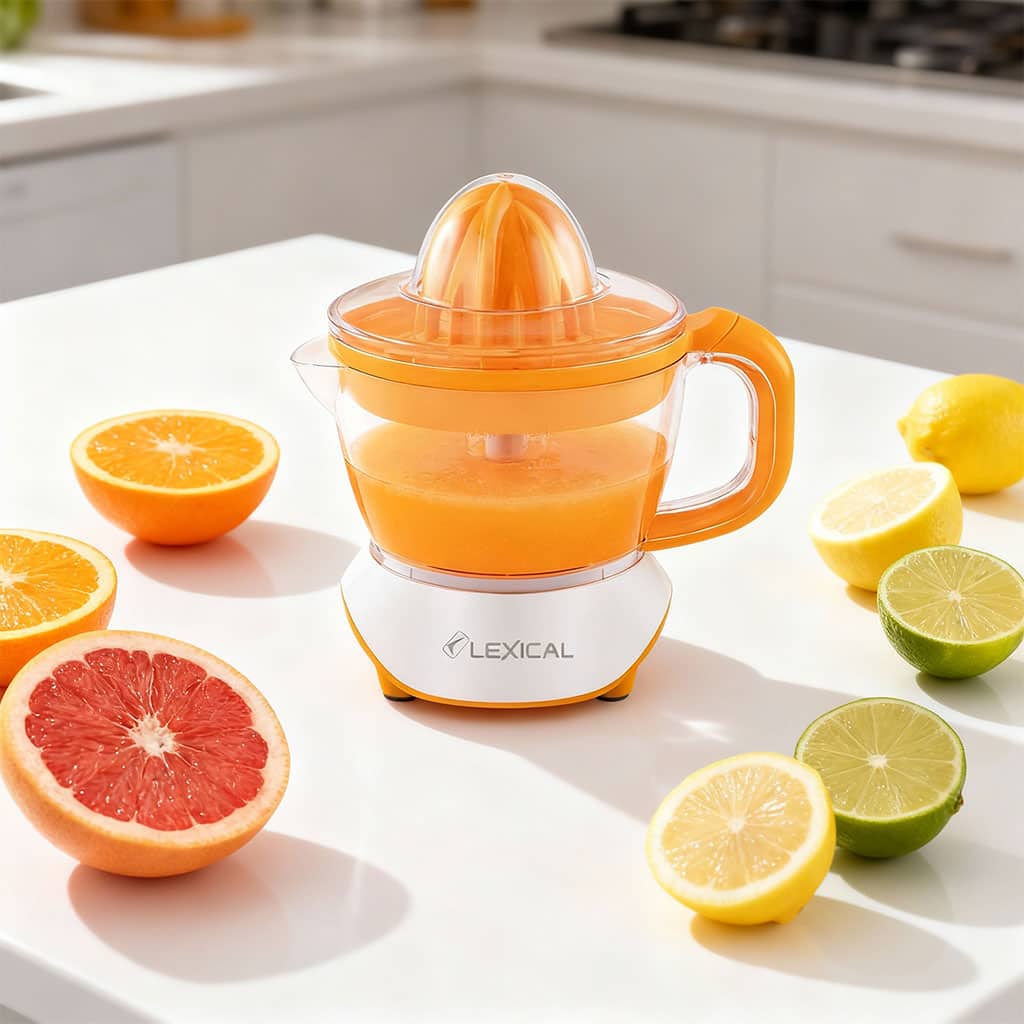 Presse Agrume électrique 25W à Double rotation LEXICAL – عصارة حمضيات كهربائية - Cuisine - صورة 4