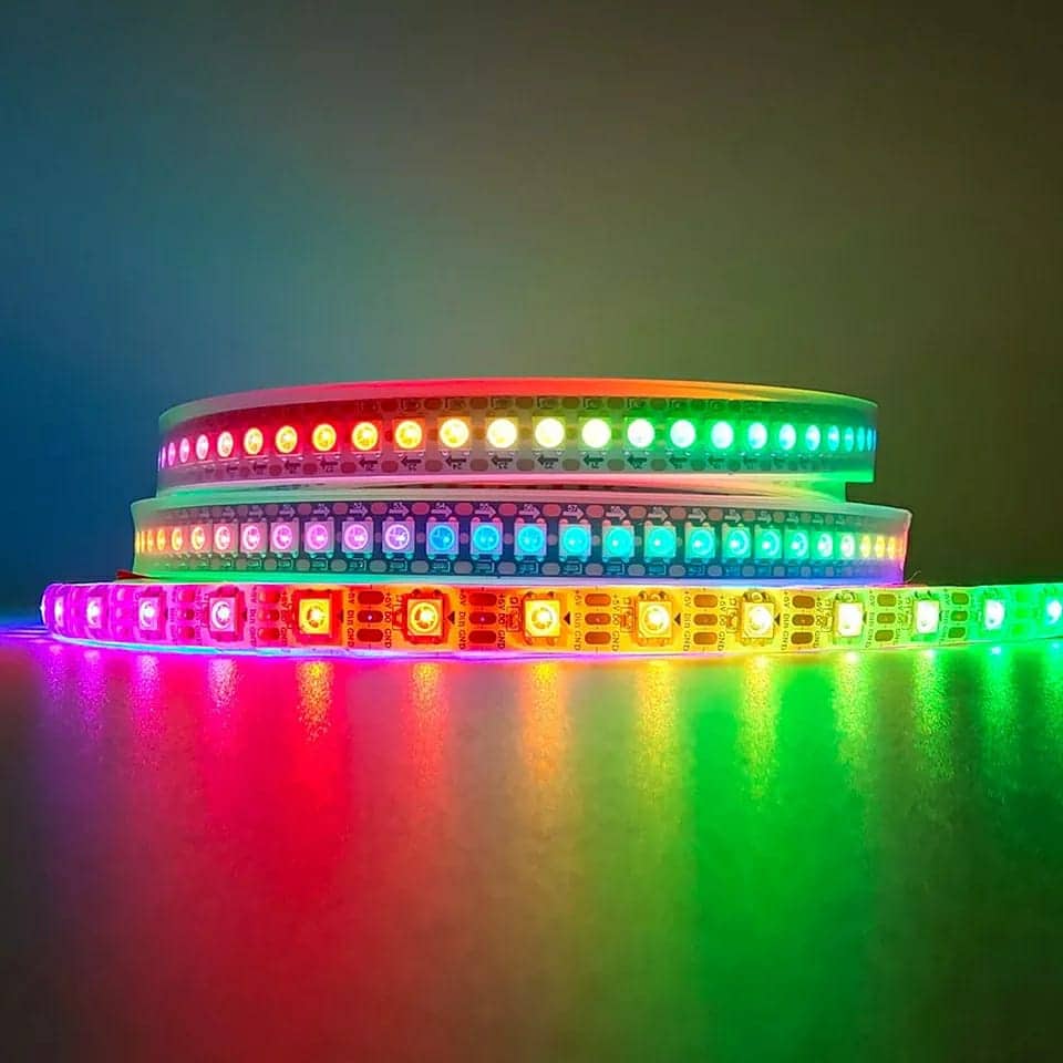 5M Bandes LED RGB  12V pour éclairage intérieur et extérieur - Maison - صورة 2