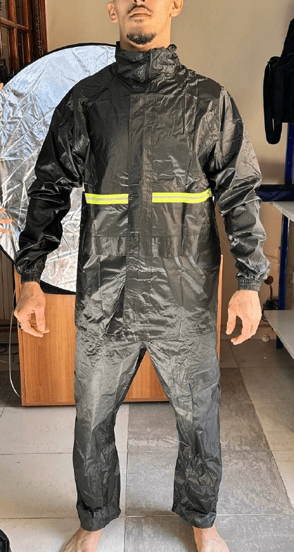 Ensemble De Pluie Imperméable Veste Et Pantalon pour une protection optimale V1 – بدلة مقاومة للماء - Outillage et Bricolage - صورة 4