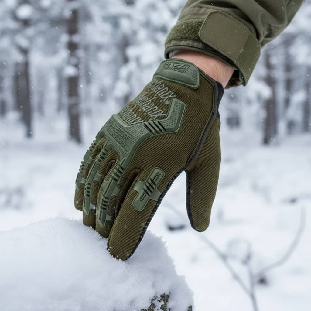 Gants Anti-dérapants pour moto avec conception d’amortissement – قفازات بخاصية اللمس وتصميم ممتص للصدمات - Accessoires Auto/Moto - صورة 3