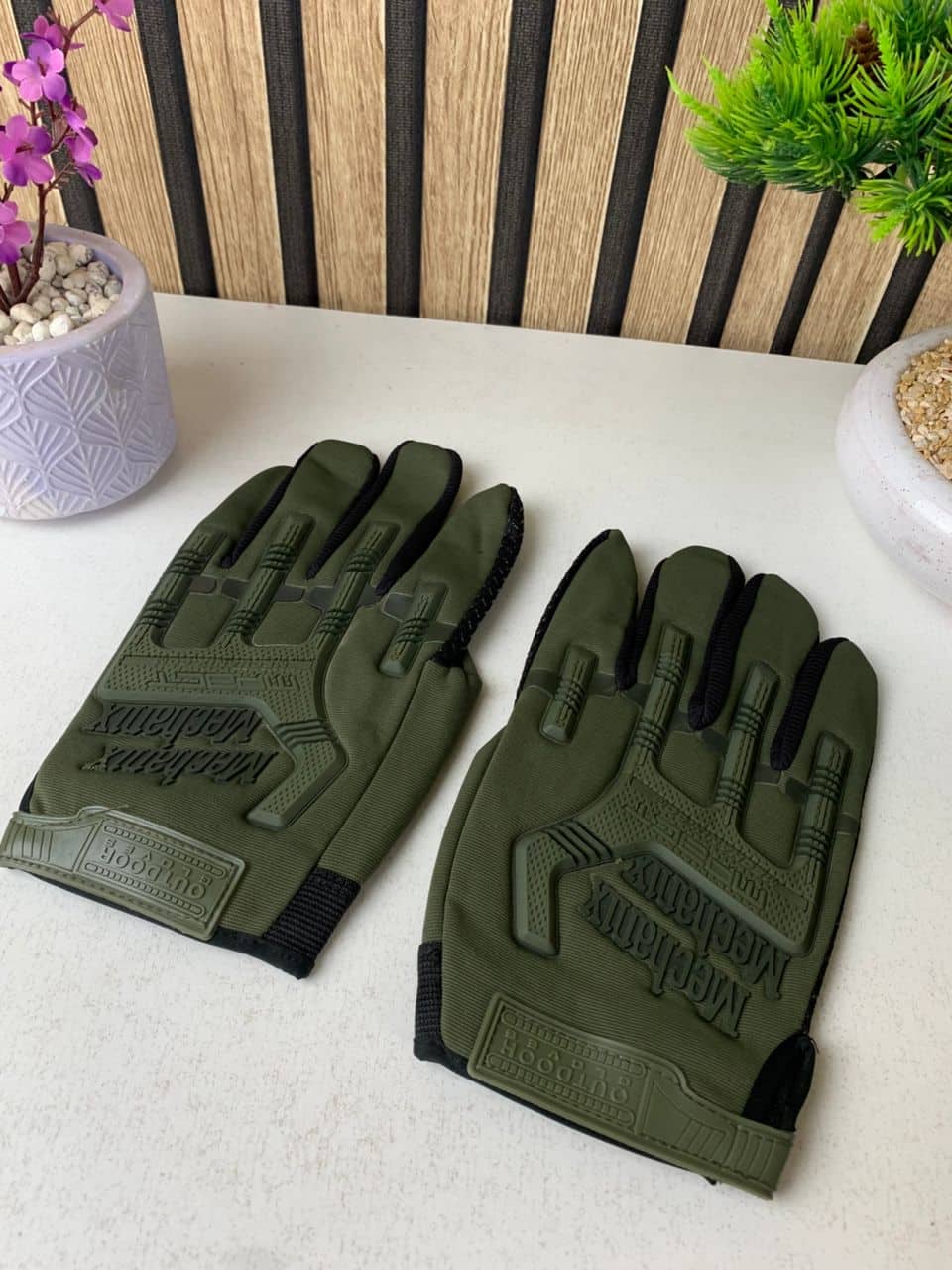 Gants Anti-dérapants pour moto avec conception d’amortissement – قفازات بخاصية اللمس وتصميم ممتص للصدمات - Accessoires Auto/Moto - صورة 11
