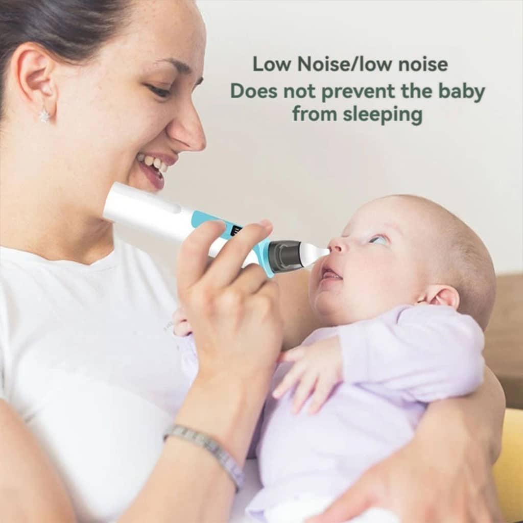 Aspirateur Nasal Électrique pour Bébé Adapté aux Nourrissons et Nouveau-nés – جهاز شفط للرضع - Maternité - صورة 2