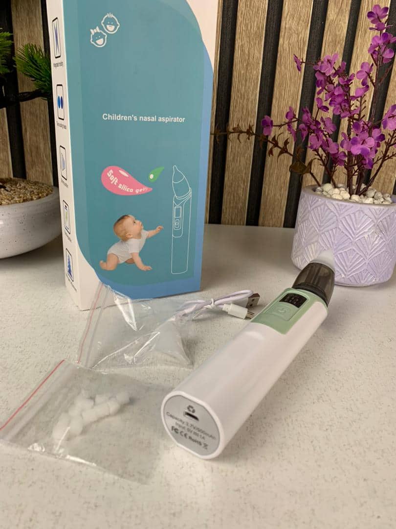 Aspirateur Nasal Électrique pour Bébé Adapté aux Nourrissons et Nouveau-nés – جهاز شفط للرضع - Maternité - صورة 10