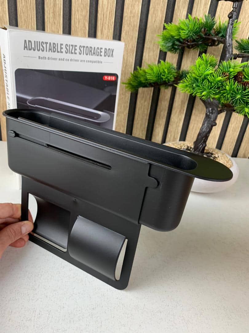 Boîte de Rangement Extensible entre les Sièges pour Voitures Y-916 – منظم أغراض في السيارة - Accessoires Auto/Moto - صورة 7