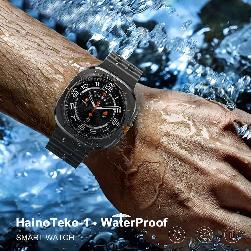 Smart Watch Haino Teko-1 Écran Amoled avec 3 Bracelets intégré – ساعة ذكية أصلية - Électronique - صورة 3