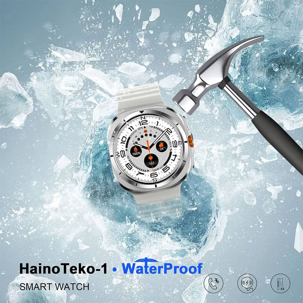 Smart Watch Haino Teko-1 Écran Amoled avec 3 Bracelets intégré – ساعة ذكية أصلية - Électronique - صورة 7