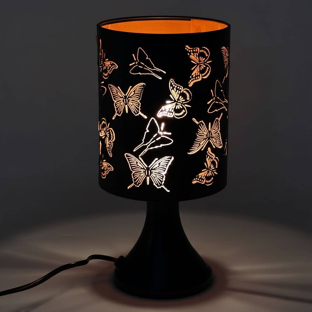 Lampe de Table Décorative Design Élégant Idéal pour Chambre de Nuit PM – مصباح غرفة النوم - Décoration - صورة 5