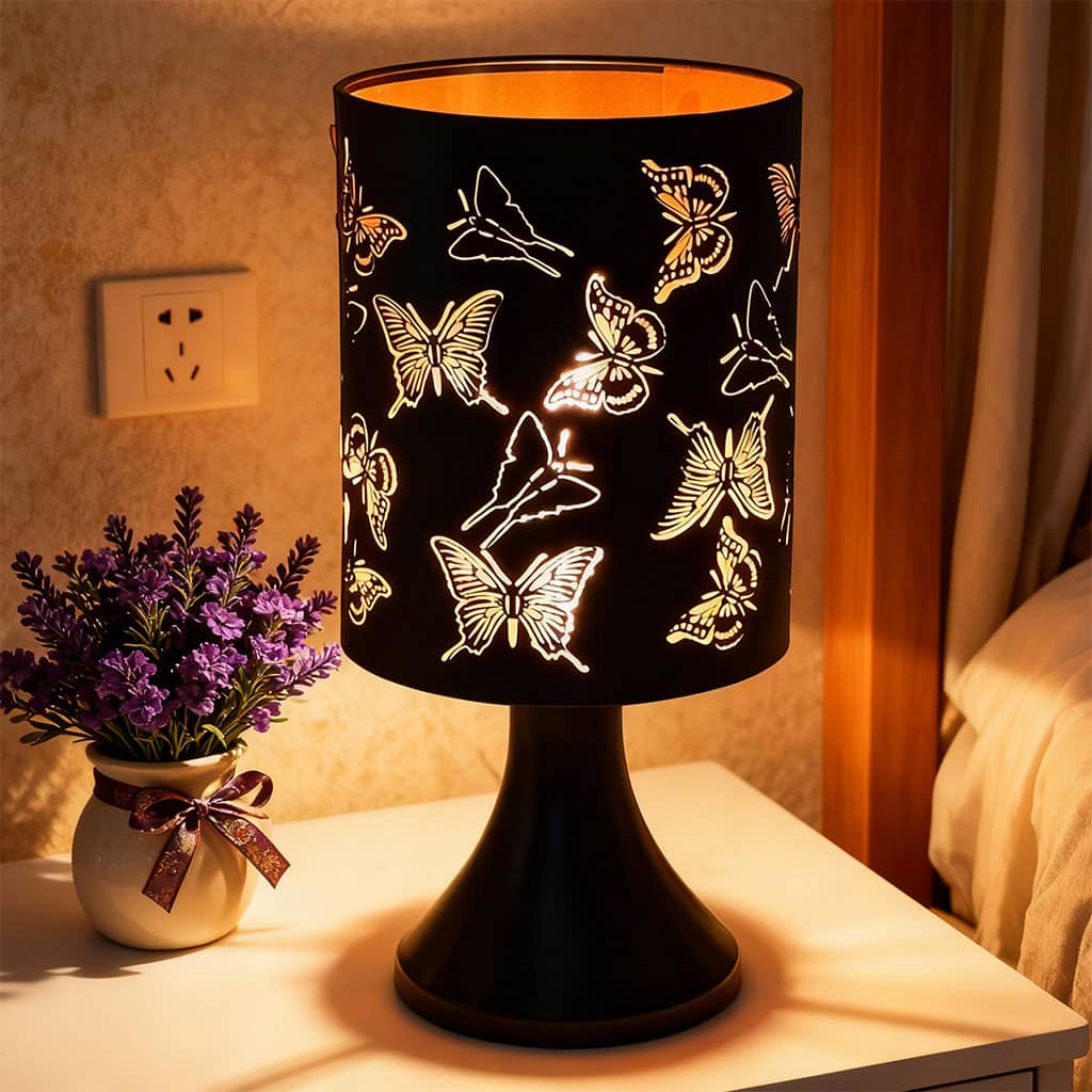 Lampe de Table Décorative Design Élégant Idéal pour Chambre de Nuit GM2 – مصباح غرفة النوم - Décoration - صورة 2