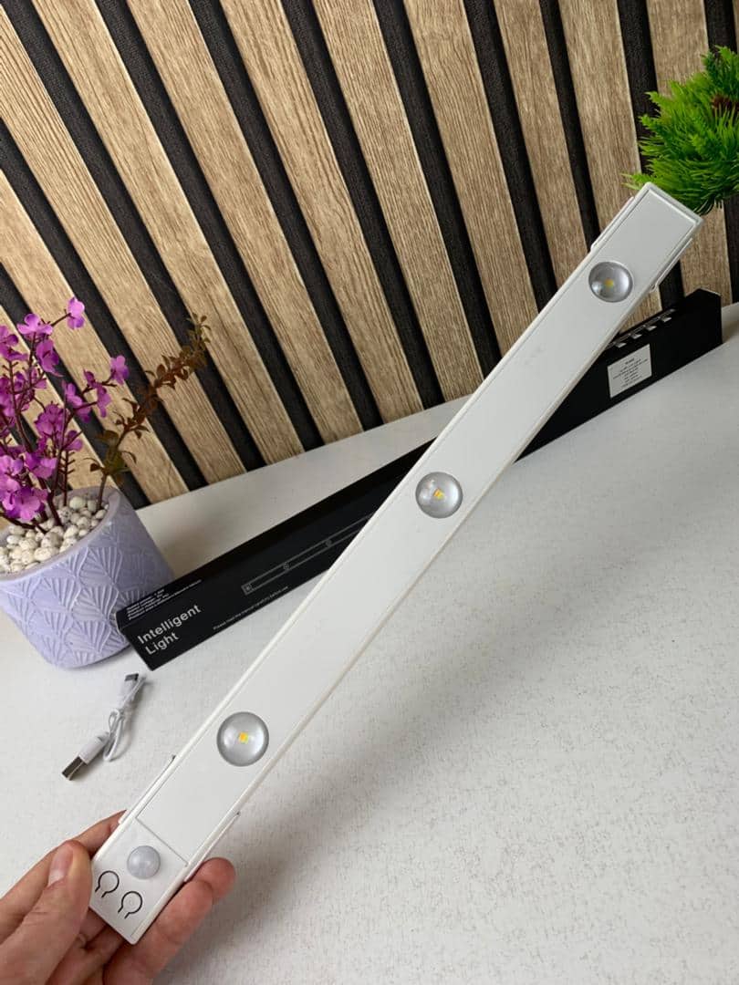Lampe LED Rechargeable avec Détecteur De Mouvement Intérieur 3 Modes 40CM – مصباح مناطق ضيقة بعدة أوضاع - Décoration - صورة 8