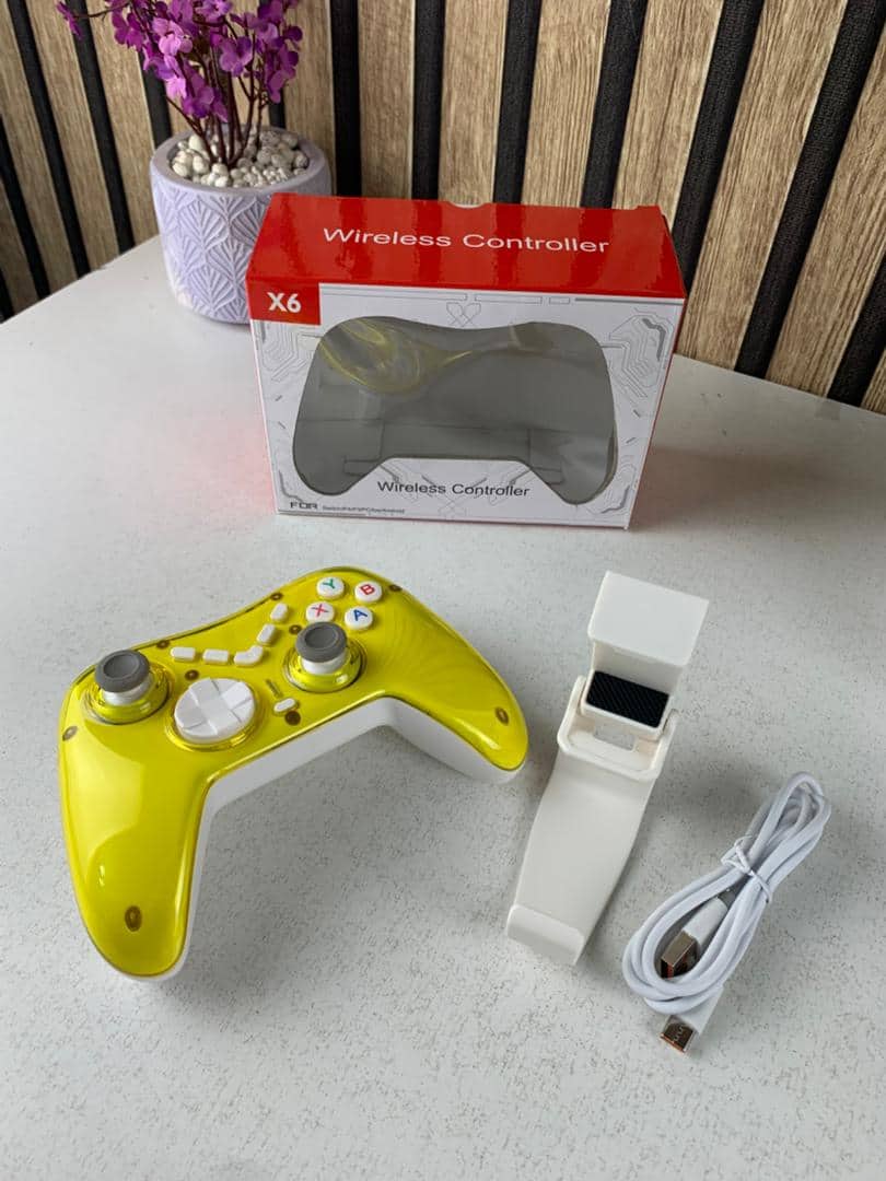 Manette de Jeu Sans Fil X6 Compatible P4,P3, Android, iOS, PC, Switch, TV Box – يد تحكم لاسلكية - Jouet & Gaming - صورة 10