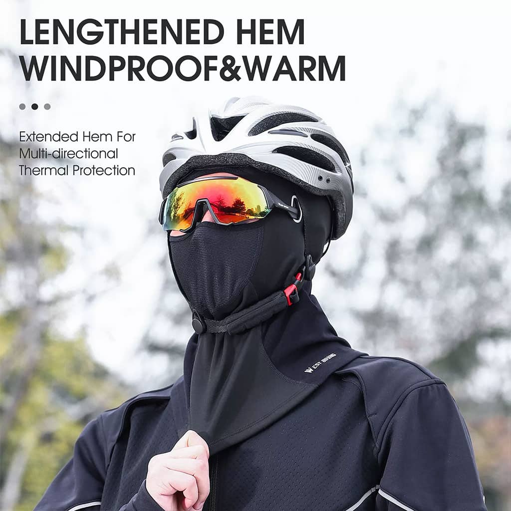 Cagoule Moto d’hiver Professionnel Tissue de Haute Qualité avec Emplacement pour Lunettes – قناع شتوي للدرجات النارية - Accessoires Auto/Moto - صورة 2