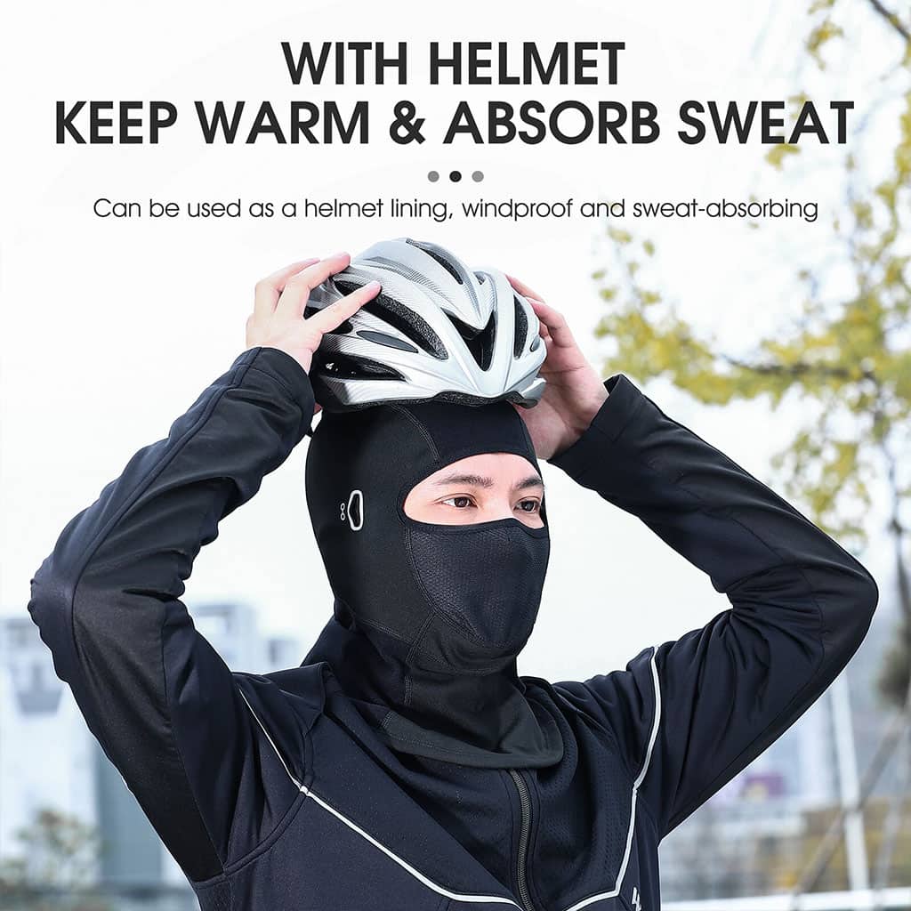 Cagoule Moto d’hiver Professionnel Tissue de Haute Qualité avec Emplacement pour Lunettes – قناع شتوي للدرجات النارية - Accessoires Auto/Moto - صورة 3