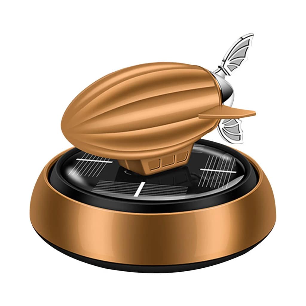 Dirigeable Désodorisant solaire en alliage pour voiture – معطر هواء للسيارة يعمل بالطاقة الشمسية على شكل منطاد - Accessoires Auto/Moto - صورة 3