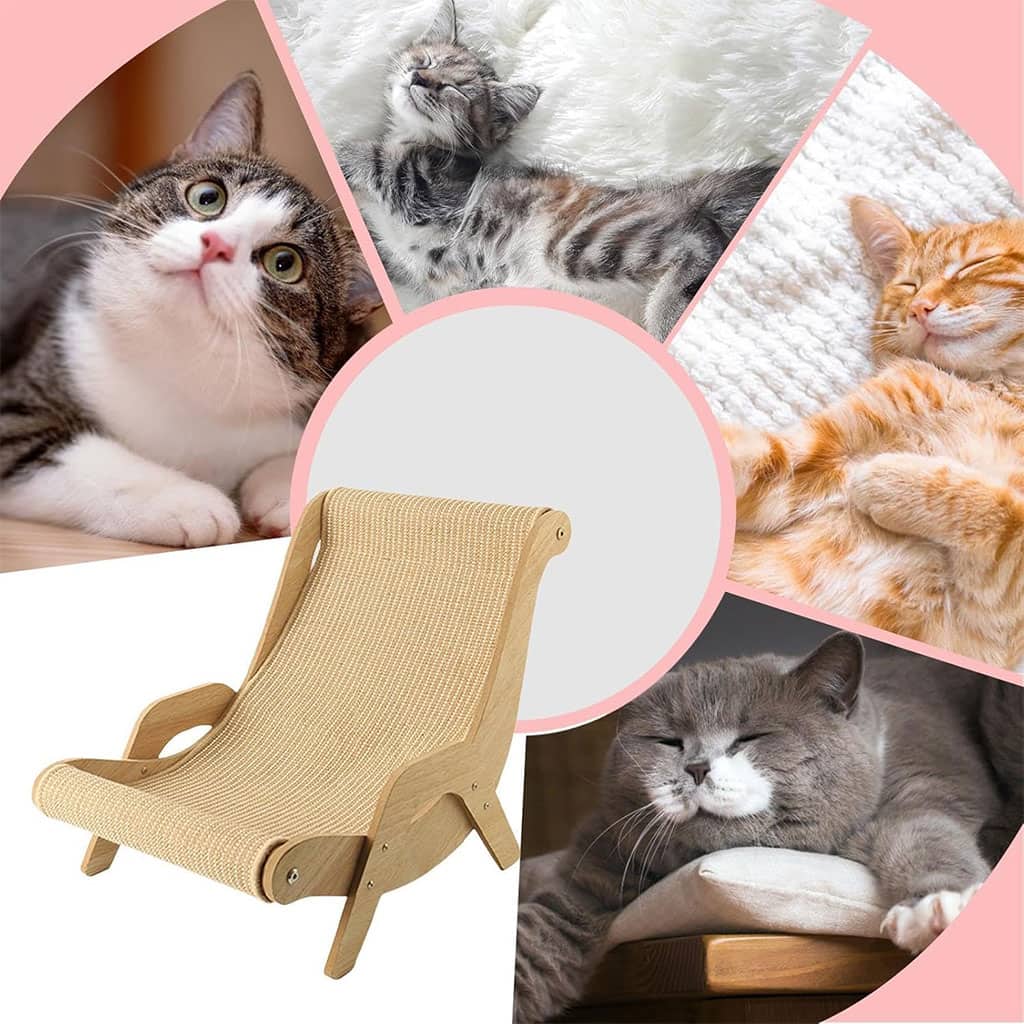 Chaise Longue en Sisal pour Chat et Animaux de Compagnie – كرسي للقط والحيونات الأليفة - Divers - صورة 3