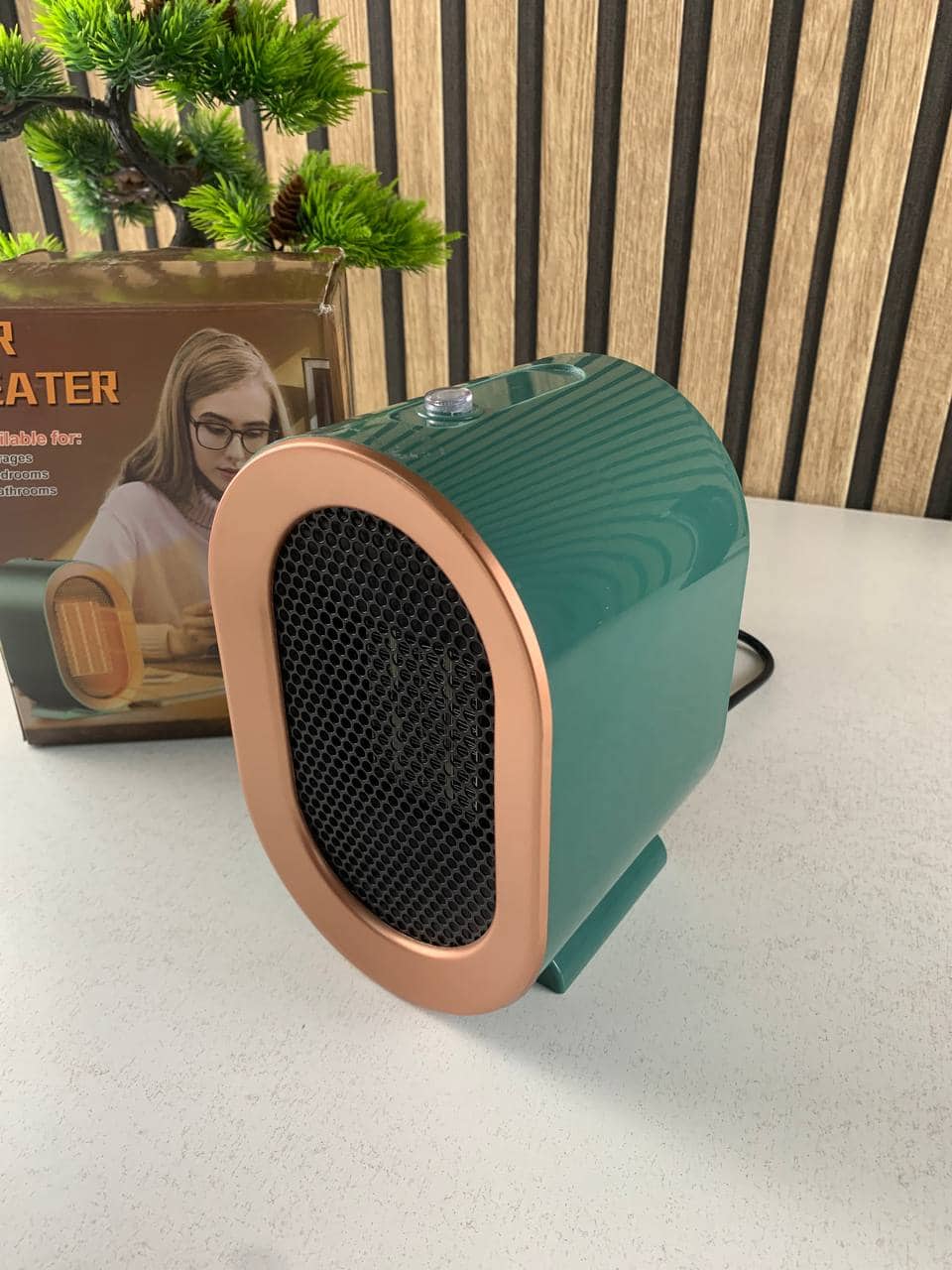 Chauffage soufflant rapide 1200 W idéal pour la maison ou le bureau – سخان كهربائي محمول - Produits de saison - صورة 8
