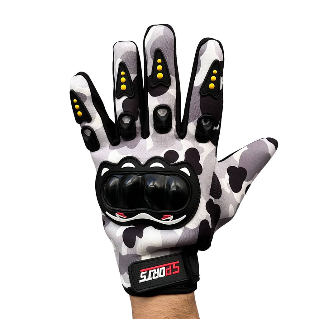 Gants de Moto Respirants Pro Biker à Doigts Longs V2 – قفازات إحترافية للدرجات النارية - Accessoires Auto/Moto - صورة 6