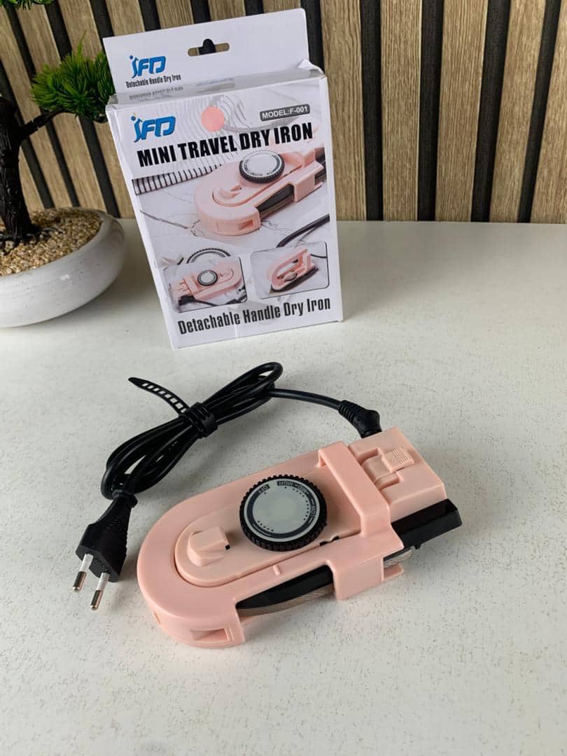 Mini Fer à Repasser Portable avec Température Réglable – مكواة ملابس محمولة - Maison - صورة 11