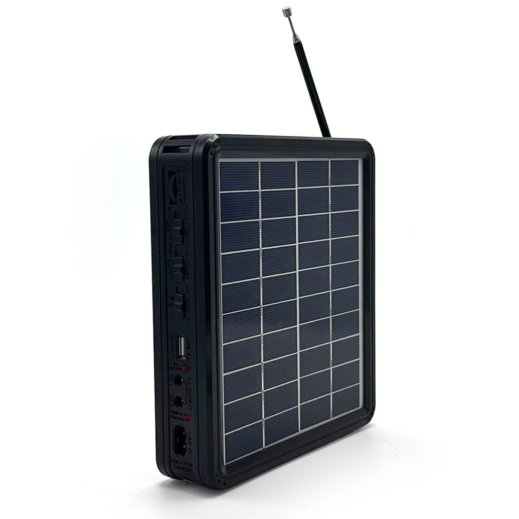 Kit d’Éclairage Solaire avec Haut Parleur Bluetooth RX-1066BT – طقم إنارة بالطاقة الشمسية - Camping et Randonnée - صورة 4