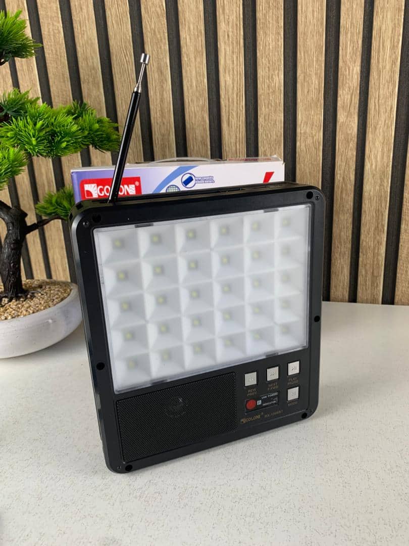 Kit d’Éclairage Solaire avec Haut Parleur Bluetooth RX-1066BT – طقم إنارة بالطاقة الشمسية - Camping et Randonnée - صورة 7