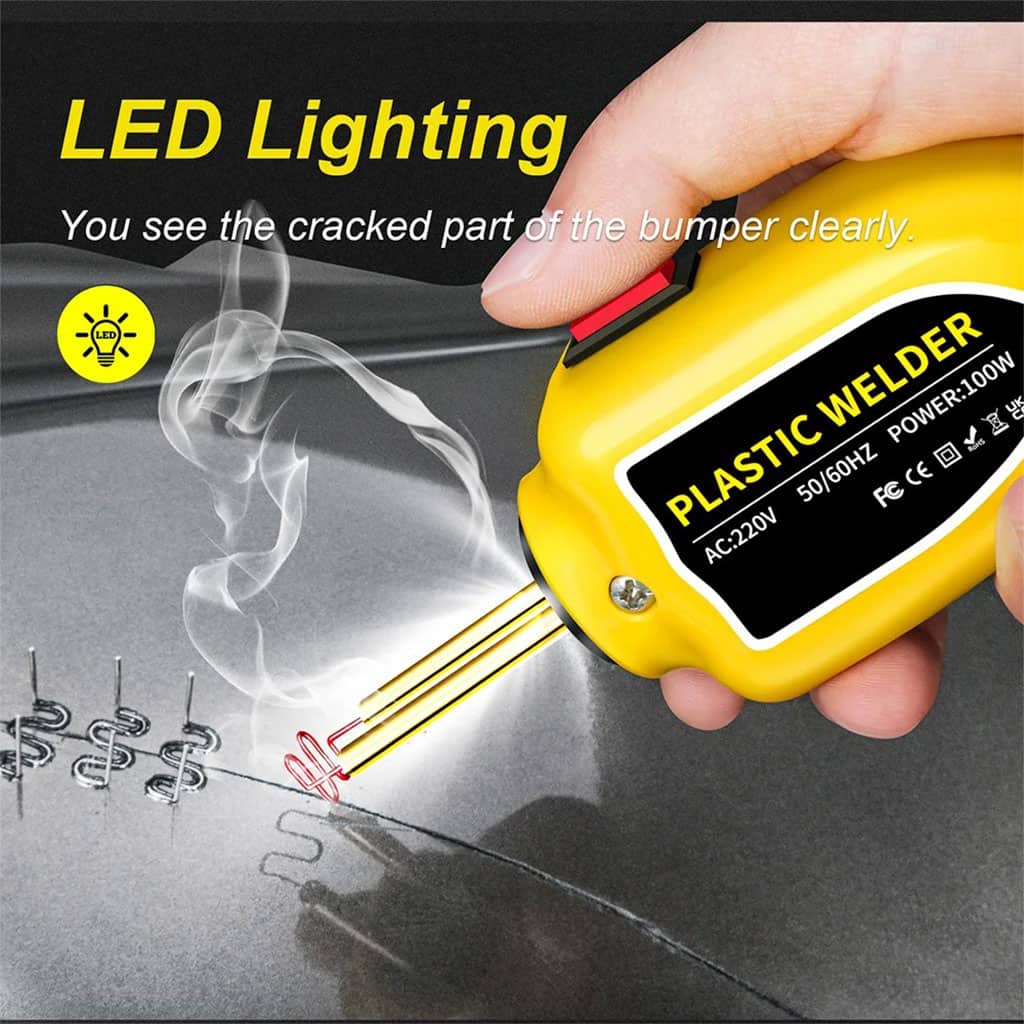 Mini Soudeuse de Plastique Parechoc 50W avec 200 agrafes inclus – جهاز تلحيم البلاستيك - Outillage et Bricolage - صورة 5