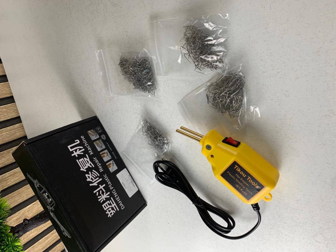 Mini Soudeuse de Plastique Parechoc 50W avec 200 agrafes inclus – جهاز تلحيم البلاستيك - Outillage et Bricolage - صورة 9