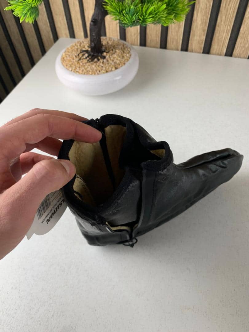 Paire de Chaussettes Chaudes d’hiver unisexes en cuir zippées - Divers - صورة 7