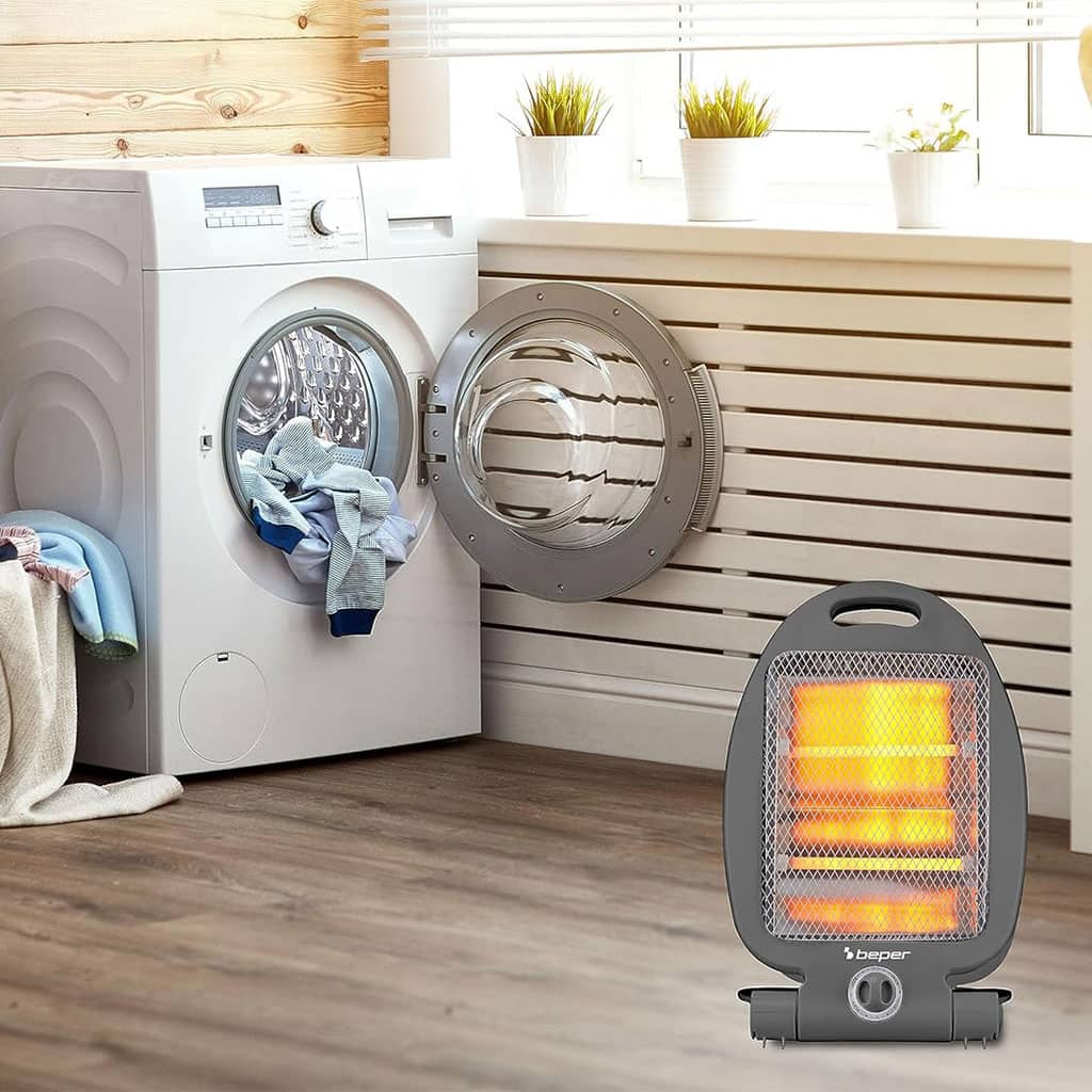 Chauffage à quartz 2 niveaux de chauffe de 800W avec Interrupteur de sécurité – مدفأة كهربائية - Produits de saison - صورة 5