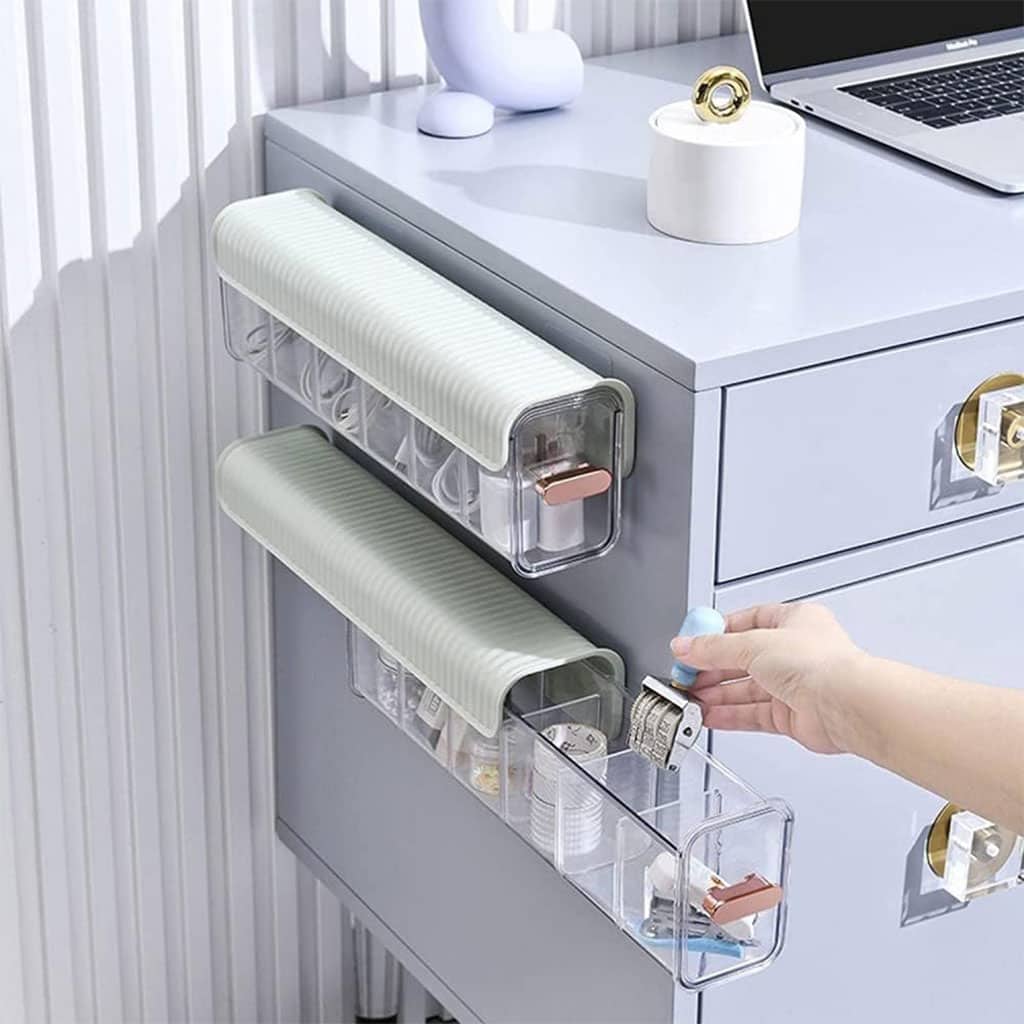 Boîte de rangement multifonctionnelle à plusieurs compartiments 1Pcs – علبة لتنظيم الأغراض متعددة الإستعمالات - Cuisine - صورة 6