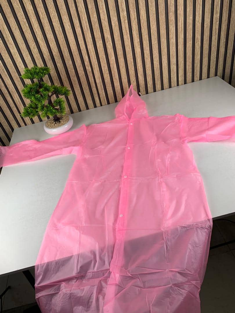 Eva Manteau imperméable à capuche – Rose – معطف بغطاء رأس مقاوم للماء - Divers - صورة 2