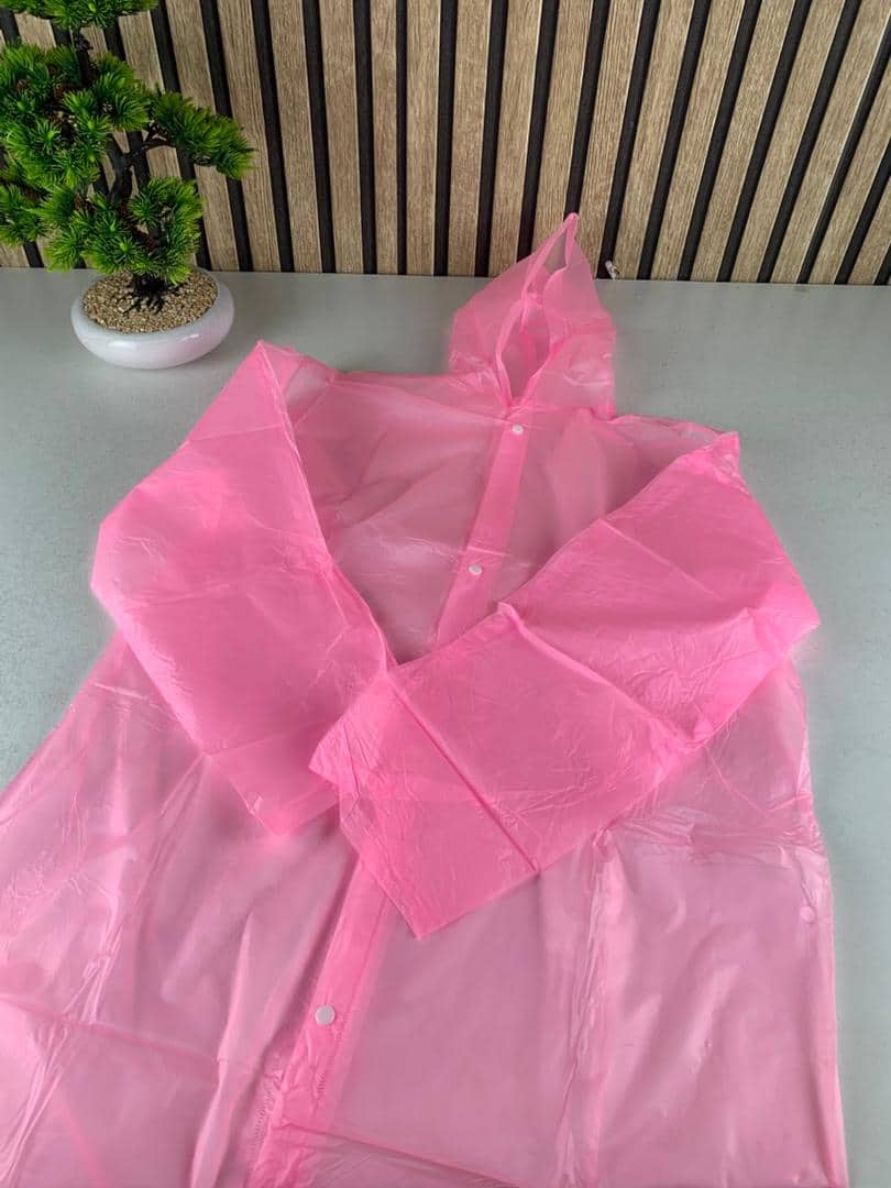 Eva Manteau imperméable à capuche – Rose – معطف بغطاء رأس مقاوم للماء - Divers - صورة 3