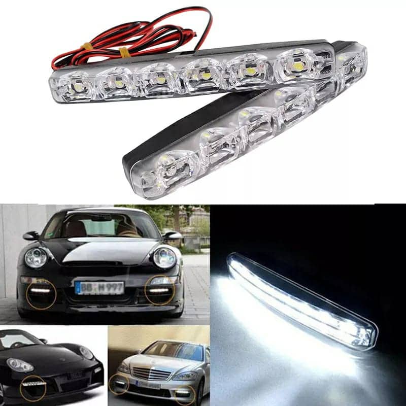 Feux de jour anti-brouillard Standard pour voiture 2 pcs ,10 led - Accessoires Auto/Moto - صورة 3