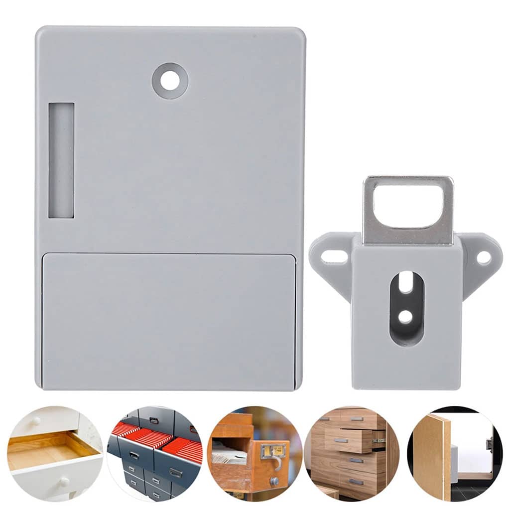 Serrure électronique d’armoire avec carte de déverrouillage – قفل درج ذكي مع بطاقة فتح - Électronique - صورة 2