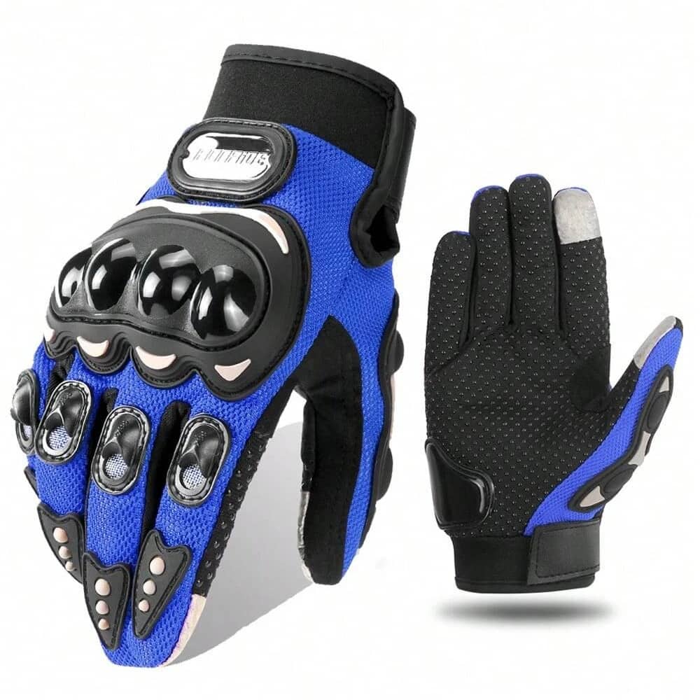 Pack Moto Hiver Cagoule Professionnel + Gants Pro Biker respirants avec protections antidérapantes - Accessoires Auto/Moto - صورة 3