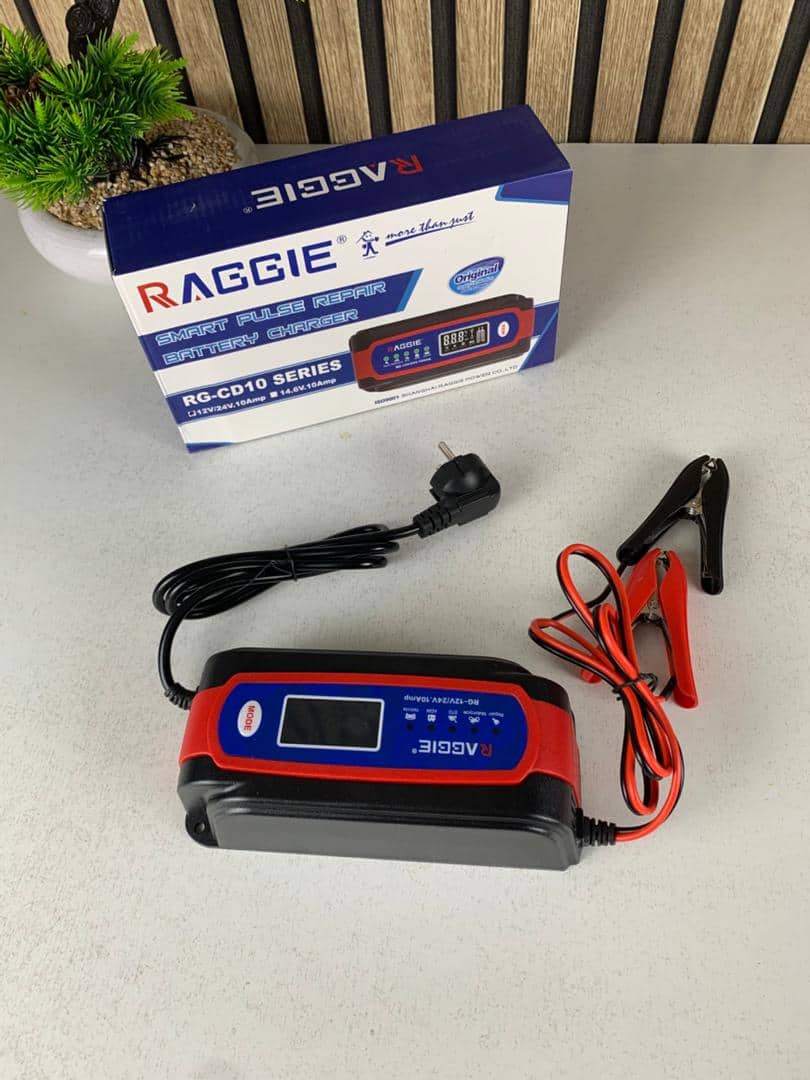 Chargeur de batterie voiture automatique intelligent 12-12v.10Amp – شاحن بطارية للسيارات - Accessoires Auto/Moto - صورة 7