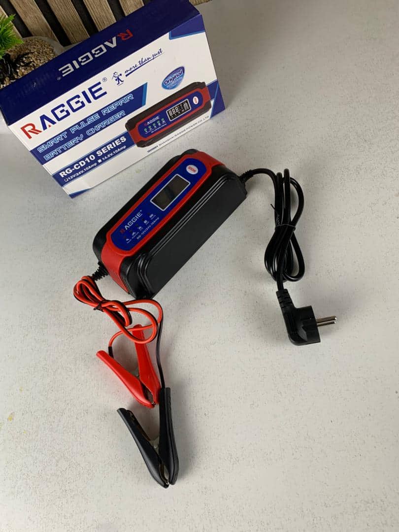 Chargeur de batterie voiture automatique intelligent 12-12v.10Amp – شاحن بطارية للسيارات - Accessoires Auto/Moto - صورة 8