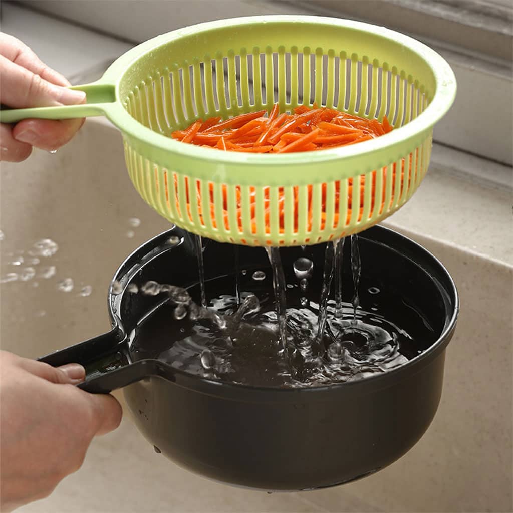 Râpe Multifonction 9en1 pour trancher les légumes – قطاعة خضر متعددة الإستعمالات - Cuisine - صورة 5