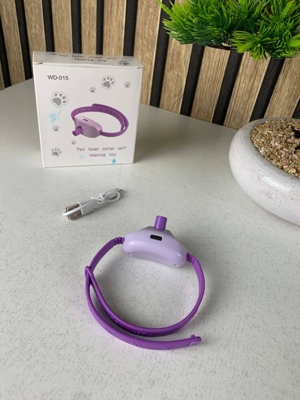 Collier Laser LED un Jouet Interactif pour Chat – سوار ليزر للقطط - Divers - صورة 8