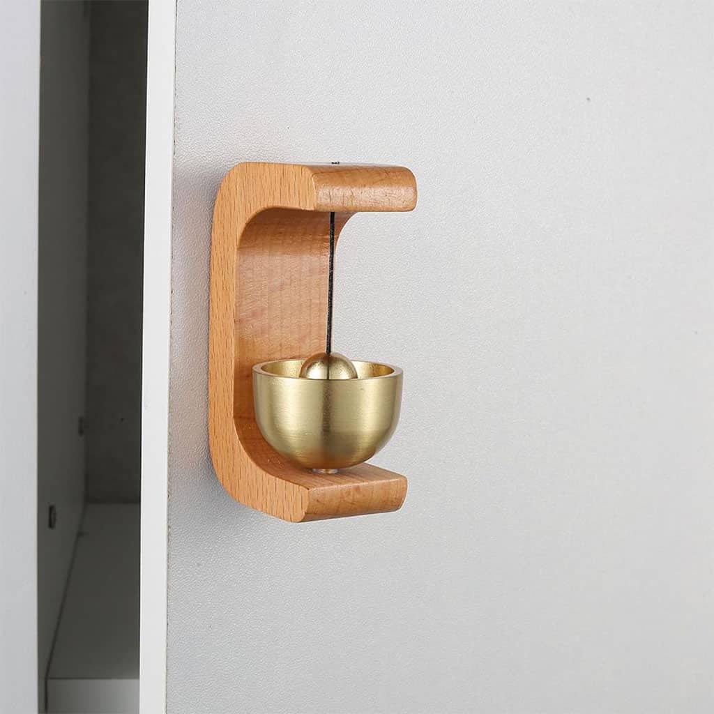 Sonnette de porte vintage style japonais en bois – جرس باب بتصميم أنيق - Maison - صورة 5